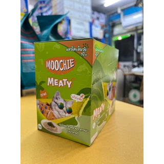อาหารเปียกแมวมูชี่ Moochie อาหารเปียกแมว ขนาด 70 กรัม(1โหล/12ซอง)