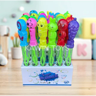 ของเล่น เป่าฟอง ขนาด 2*25ซม. (ราคา 150บาท ยก Box 24เเท่ง) คละเเบบ คละสี