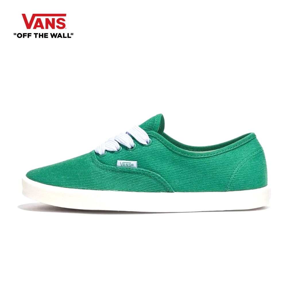 VANS AUTHENTIC LOWPRO - DENIM VERDANT GREEN รองเท้า รองเท้าผ้าใบ ผู้ชาย ผู้หญิง