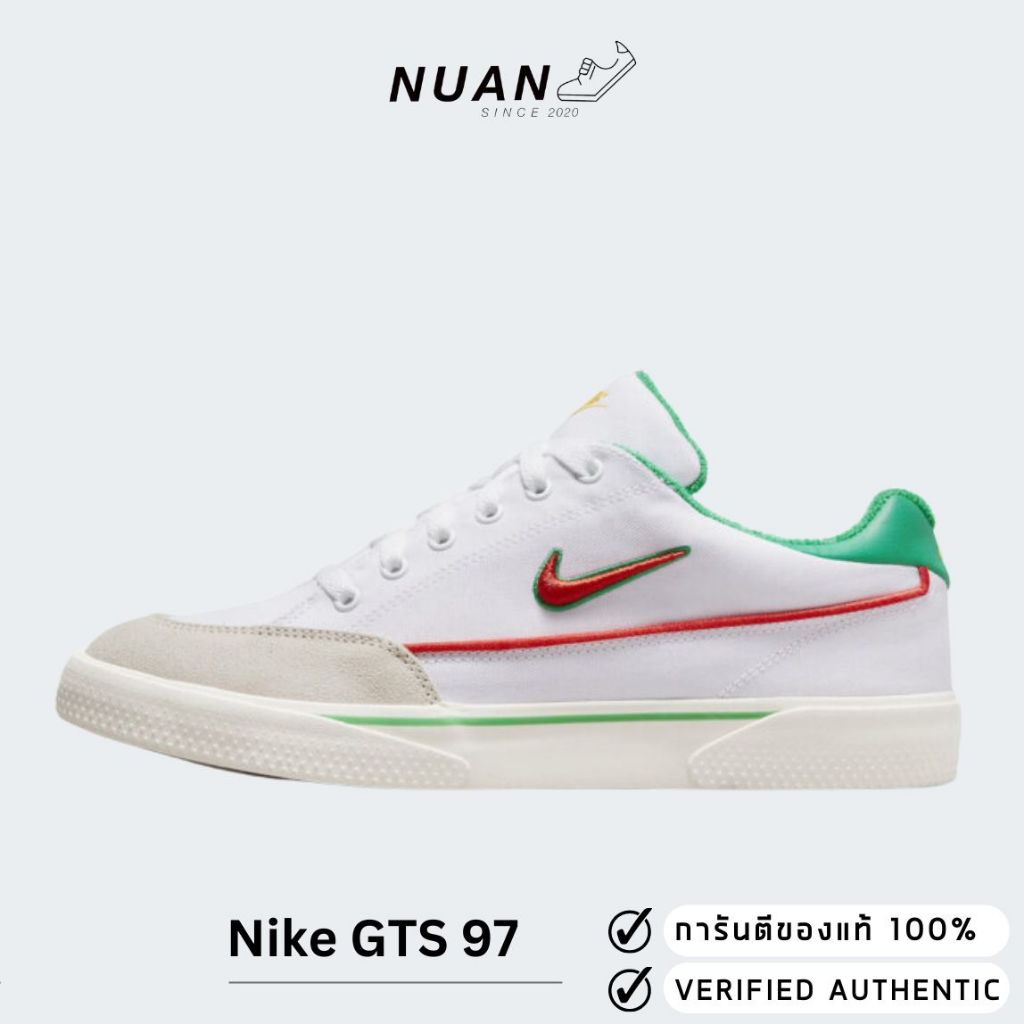 **สินค้ามีปัญหาเรื่องกาวและตำหนิเหลือง  Nike GTS 97 DX2944-100 ของแท้ 100% การันตี ของเเท้ รองเท้าผ้าใบ รองเท้าลำลอง