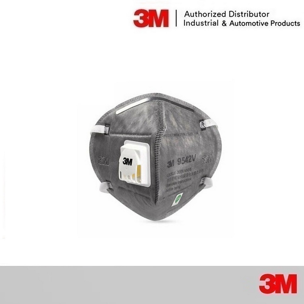 หน้ากาก 1ชิ้น รุ่น 9542V PM2.5 3M พร้อมวาล์ว