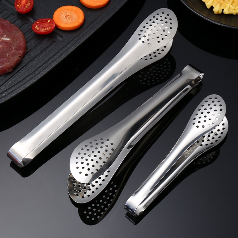 ShopAt.Two[KC-3157] ที่คีบขนมปัง ที่คีบอาหาร คลิปหนีบบาร์บีคิว