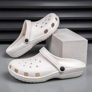 Leyoo แฟชั่นใหม่ รองเทาแตะแบบสวมหัวโตแฟชั่น วัสดุยางอย่างดี …