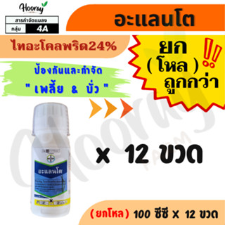 🔥ยกโหล🔥 อะแลนโต 100 cc x 12 ขวด ( ไทอะโคลพริด )  กำจัดแมลงปา…