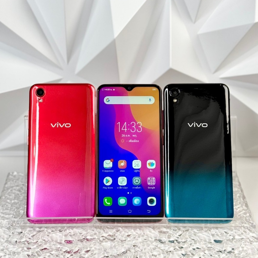 vivo y91c มือถือมือสองพร้อมใช้งาน(ฟรีชุดชาร์จ)