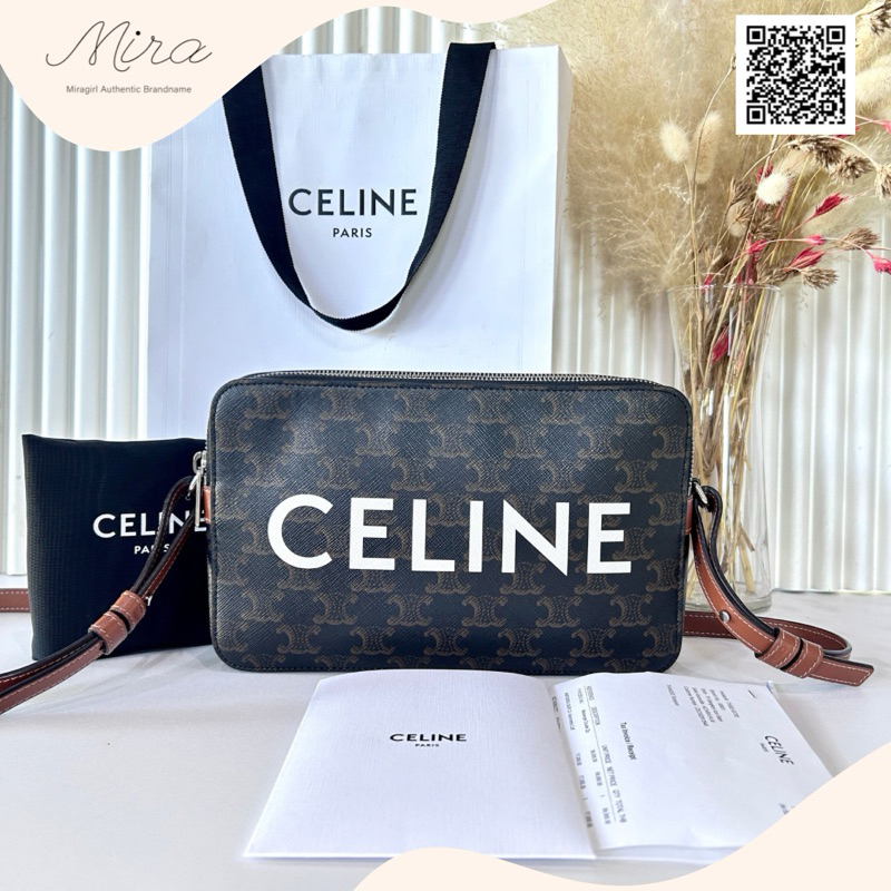 ❌หมด❌Celine messager ใบเสร็จไทย ปี24