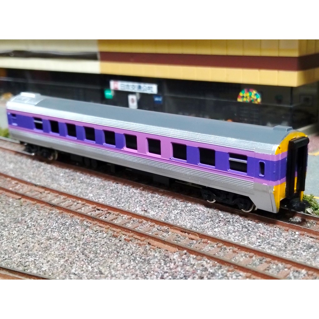 โมเดลรถไฟไทย N scale โมเดลตู้โดยสาร โมเดล รถไฟไทย บชส ตู้โดยสารชั้น 3 ตู้โดยสารรถไฟไทย ชั้น 3 โมเดลร