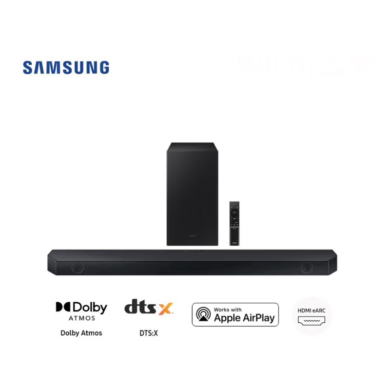 SAMSUNG ชุดลำโพง SOUNDBAR รุ่น HW-Q600C/XT ชุดลำโพงซาวด์บาร