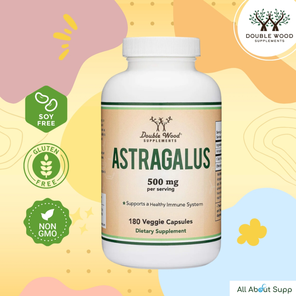 Astragalus by DoubleWood กระตุ้นการทำงานของเซลล์ภูมิคุ้มกันร่างกาย บำรุงไตและหัวใจ