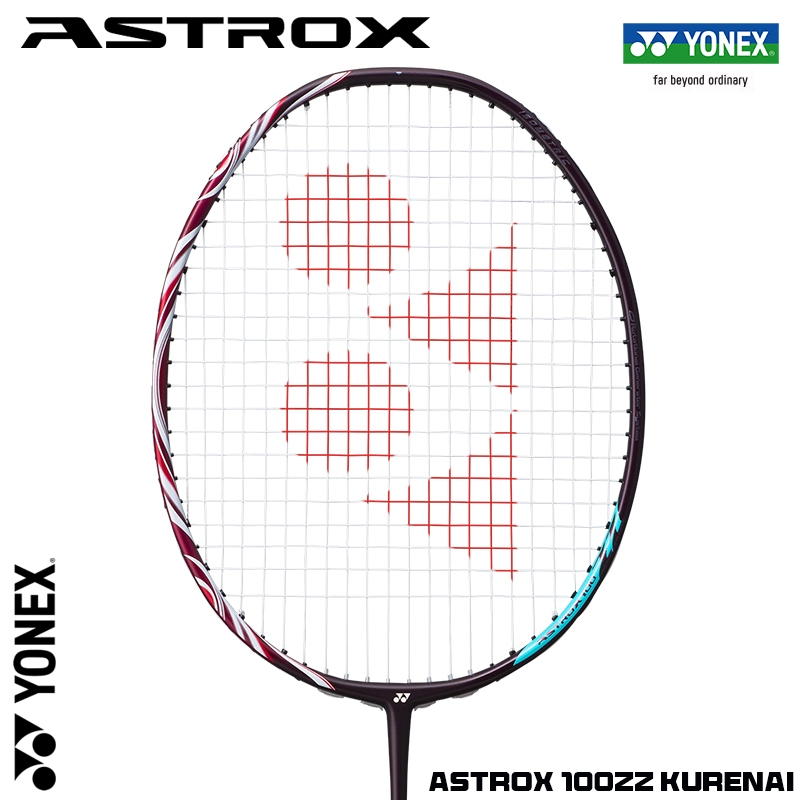 Yonex ASTROX-100ZZ Kurenai ไม้แบดมินตันคาร์บอนแท่งเดียว G54U 26-30lbs ปอนด์ 83 กรัมผลิตในญี่ปุ่นพร้อมแพ็คฟรี