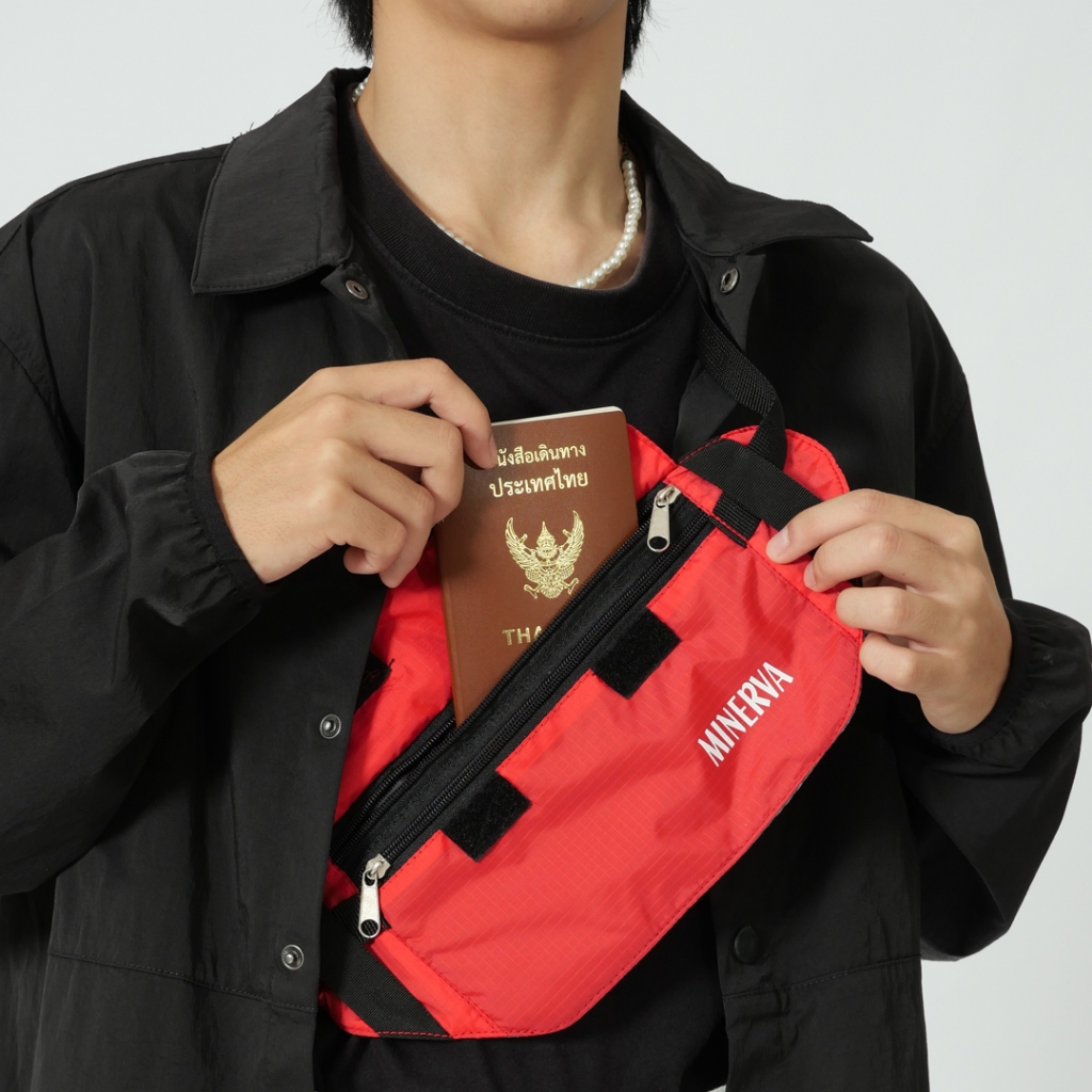 PASSPORT COVER กระเป๋าใส่พาสปอร์ต กระเป๋าใส่หนังสือเดินทาง รุ่น SLIMMER by Minerva