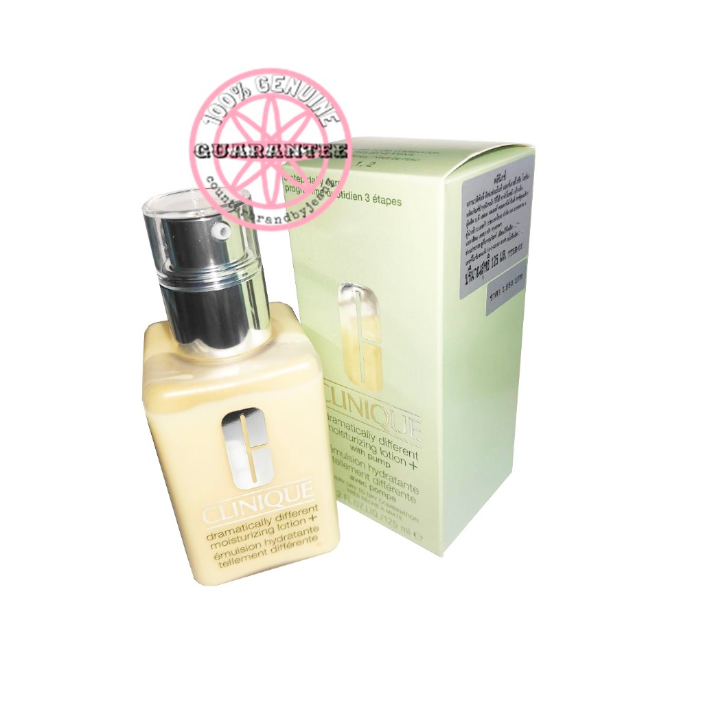 CLINIQUE Dramatically Different Moisturizing Lotion+ ✅ แท้ป้ายไทย โลชั่นเหลือง โลชั่นบำรุงผิว