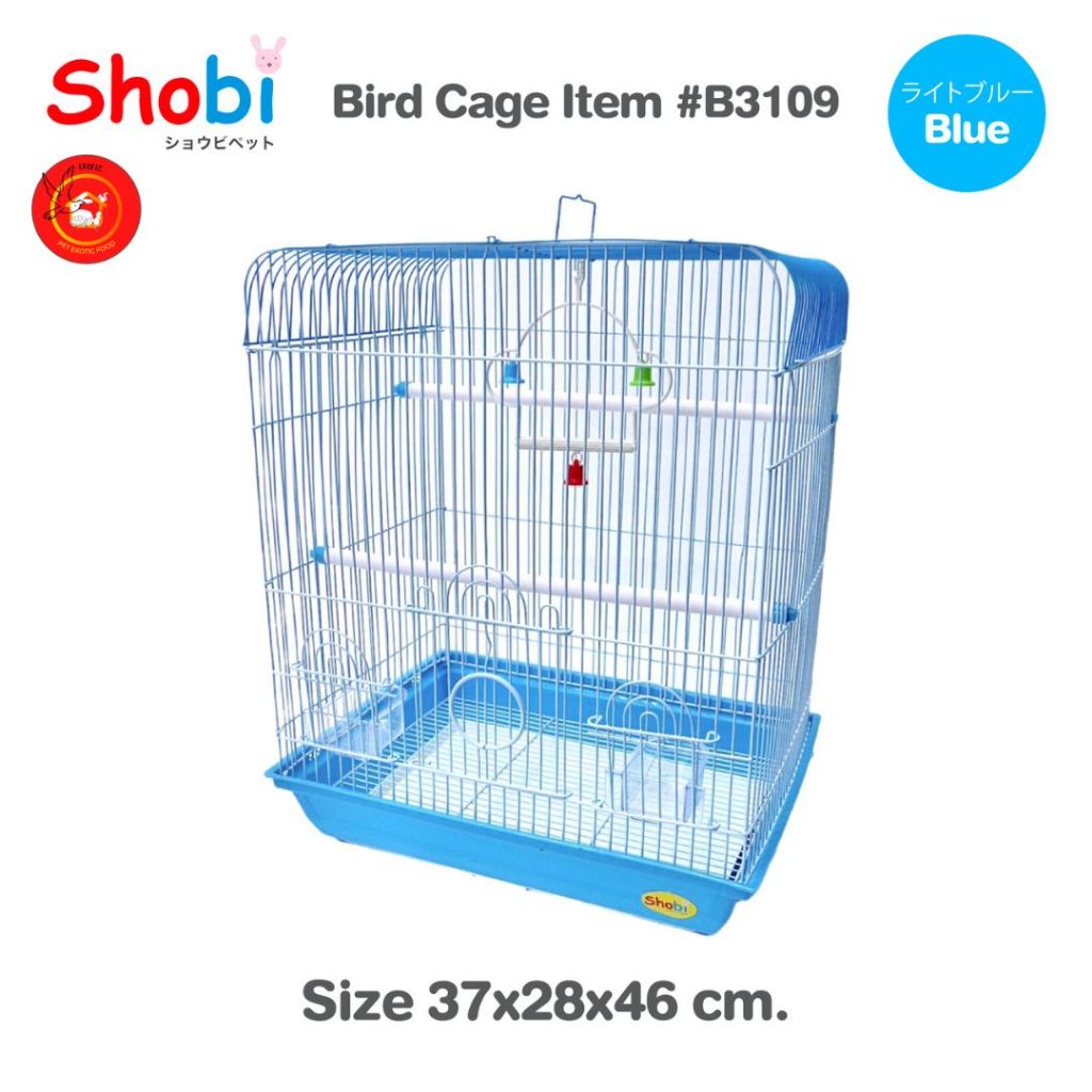 Shobi-B3109 กรงนกแก้ว กรงพานกเที่ยว กรงสัตว์เลี้ยง🦜🕊️ - รูปที่ 2