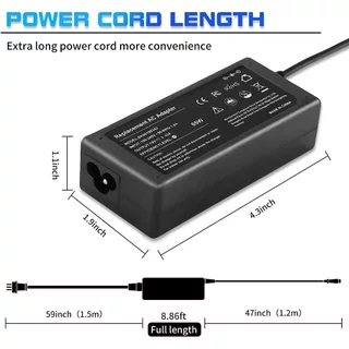 อะแดปเตอร์โน๊ตบุ๊คAcer 19V3.42A(65W)*หัวขนาด3.0x1.1mm.*[พร้อมสายไฟAC Power]Swift3 SF314-41 SF314-42 SF314-52 V13 V3-371