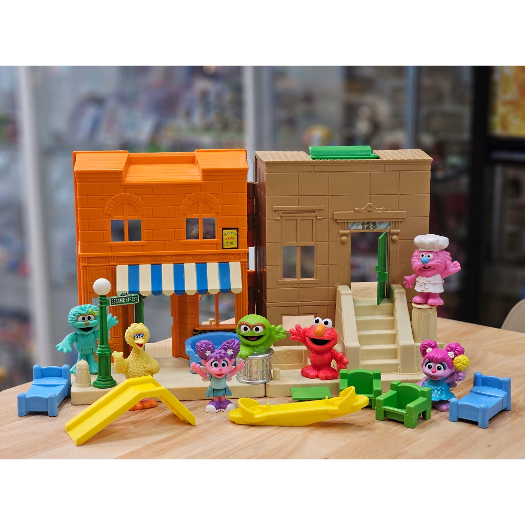 Playskool Sesame Street Playset House Hooper's Store Toy 1984