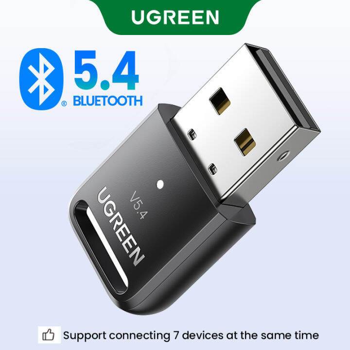 UGREEN Bluetooth Adapter USB Bluetooth 5.4, Bluetooth Receiver & Transmitter อะแดปเตอร์รับส่งสัญญาณไ