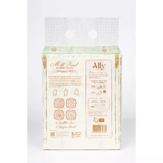Ally Mild-Facial Tissue Organic Bamboo Luxuriously Soft กระดาษทิชชู่เช็ดหน้าเยื่อไผ่แอลลี่ (ลักชูรี่) ขนาดพกพา