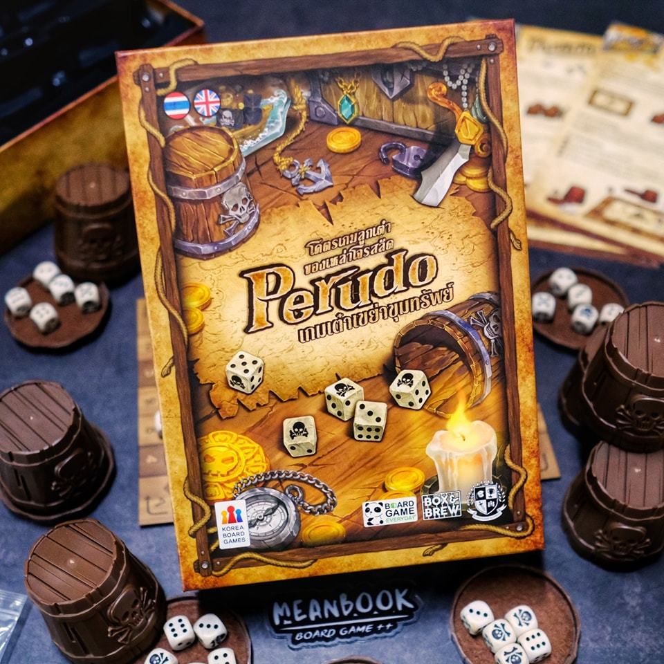 Perudo เกมเต๋าเขย่าขุมทรัพย์ (ภาษาไทย) Board Game