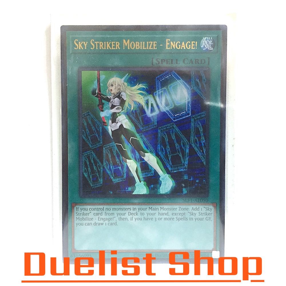Sky Striker Mobilize - Engage! (UR) Spell [Normal] ชุด SLF1-AE050 การ์ดยูกิโอ (Yu-Gi-Oh!) OCG Asia E
