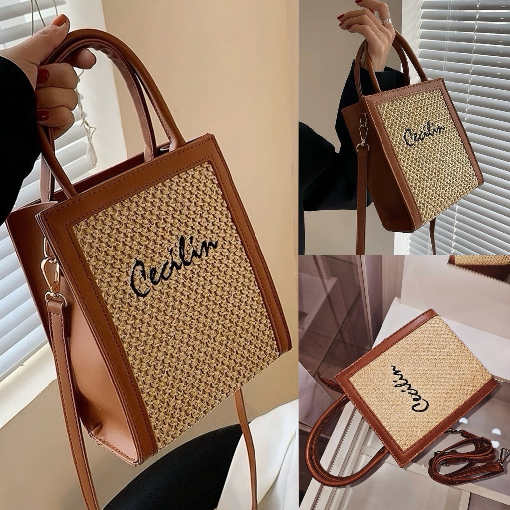 ❌พร้อมส่ง ส่งไว❌ กระเป๋า Cecilin + สายยาว รุ่น Brown