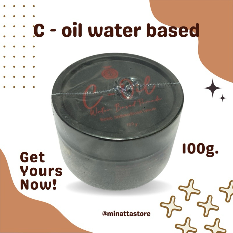 (มีไลฟ์) C-Oil Water Based Pomade เซ็ตผม ผลิตภัณฑ์จัดแต่งทรงผม ไม่เป็นขุย ล้างออกง่าย แท้ ซีออยล์ วอ