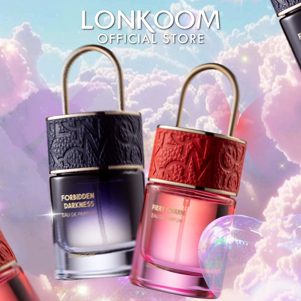 LONKOOM LOCK Perfume (EDP)50ml แนวกลิ่น Floral Fruity น้ำหอมติดทนนาน น้ำหอม น้ำหอมผู้หญิง ติดทนนาน