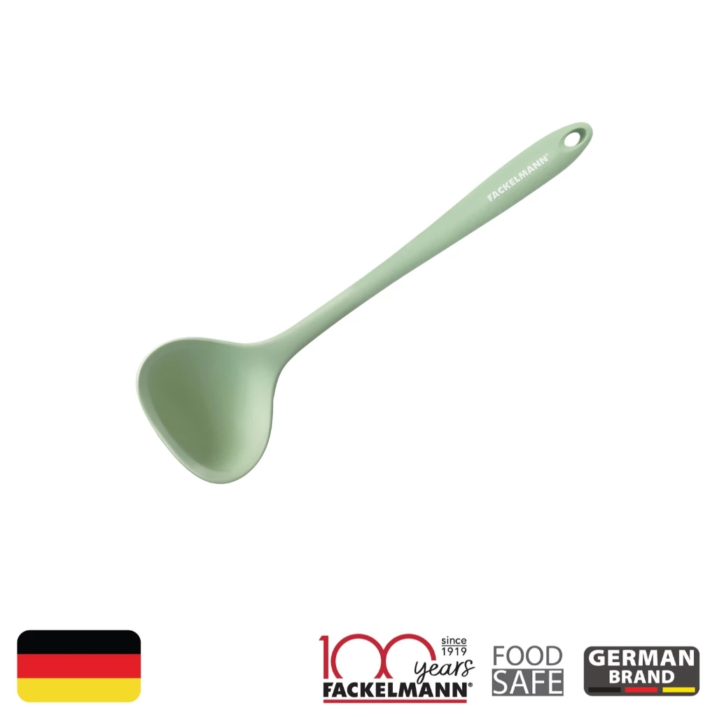FACKELMANN กระบวยซิลิโคน ทนความร้อน 230°C Silicone Soup Ladle Food Grade