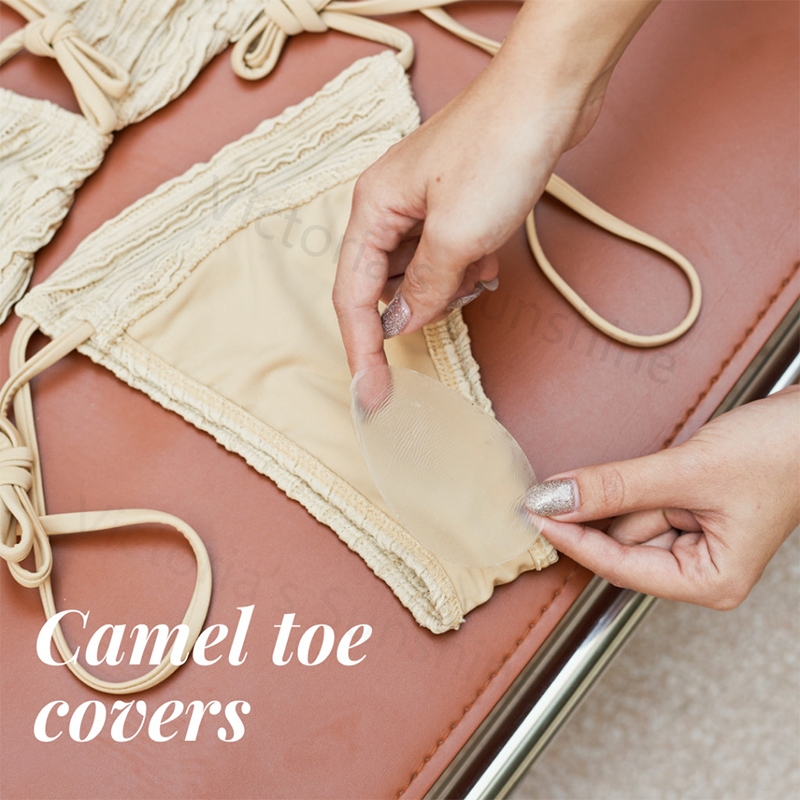 Camel toe covers แผ่นแปะบิกินี่ หรือแผ่นแปะกีบอูฐ ซิลิโคนแปะบิกินี่ กีบอูฐ#0559