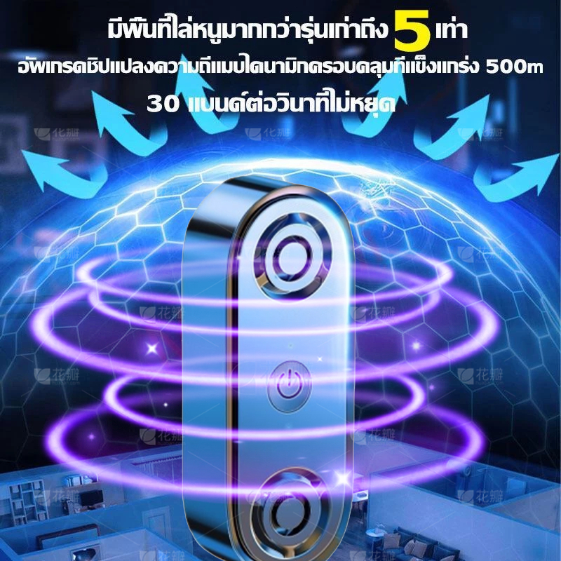 ✅ไม่มีหนูตลอดไป✅เครื่องไล่หนู ไร้เสียงรบกวน ที่ไล่หนูไฟฟ้า ไล่หนูในบ้านได้ผล100% ไล่จิ้งจก แมลงสาบ ยุง ค้างคาว กําจัดหนู ราคา ถูกที่สุด ดีลบีเคเค แกลเลอรีภาพที่ 6
