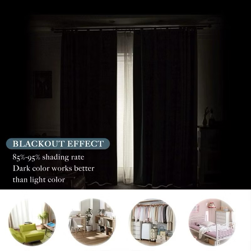 แนะนำ ผ้าม่าน ผ้าม่านหน้าต่าง 🌞กันแสงแดดuv 98% ผ้าเนื้อหนาสีพื้น ผ้าม่านสอดรางหรือสอดลวดสลิง ลดราคาพิเศษถูกสุดๆ ราคาพิเศษ มีเก็บเงินปลายทาง
