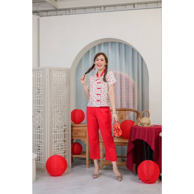 เสื้อตรุษจีนผ้าฝ้ายเชียงใหม่ - รูปที่ 5