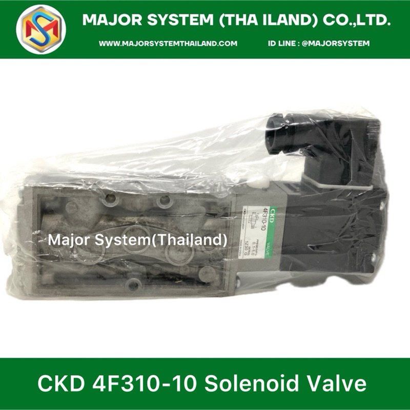 CKD 4F310-10-AC100V, 4F310-10-24VDC  Solenoid Valve โซลินอยด์วาล์วลม จำหน่ายสินค้าCKD ขาย CKD