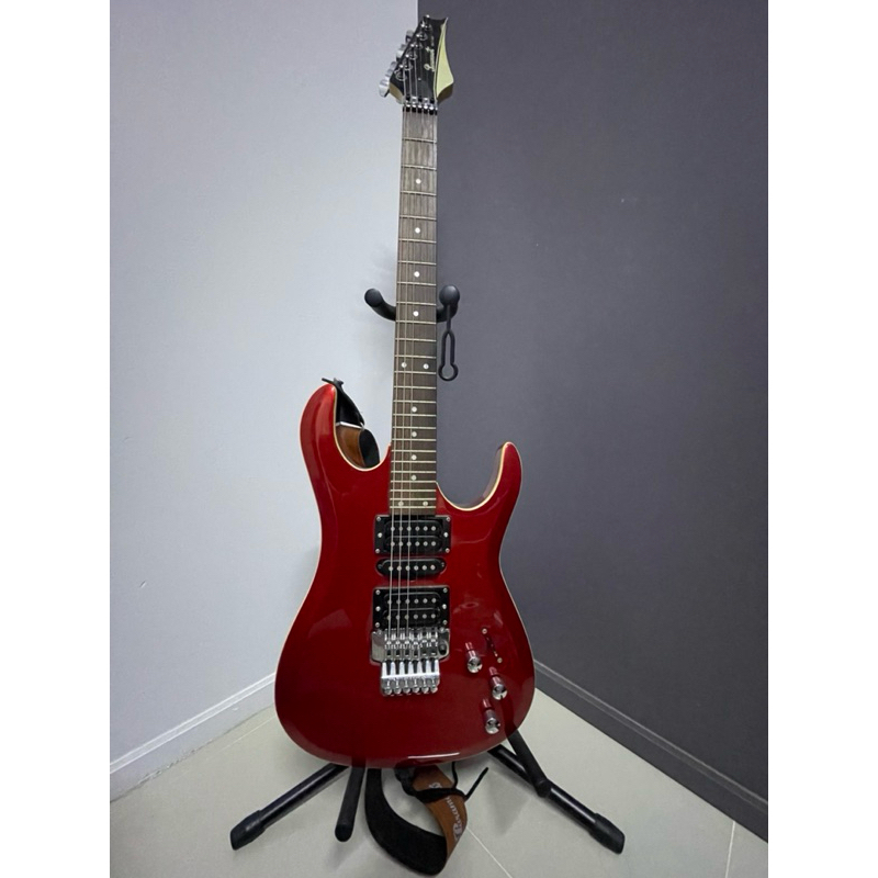 “มือสอง” Paramount SH118R กีตาร์ไฟฟ้า ทรง Strat 24 เฟร็ต คอเมเปิ้ล ปิ๊กอัพ HSH สีเมทัลลิค ** มี Floy