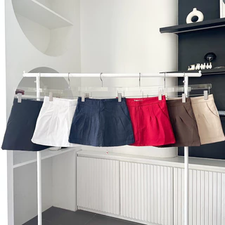 BOGiE w SKiRT 🍒กระโปรงเอวต่ำ (กป.รอบตัว) มีกางเกงด้านใน