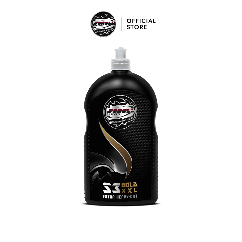 SCHOLL Concepts® S3 GOLD น้ำยาขัดสีสำหรับรอยระดับลึก สามารถดึงความเงาออกมาได้ในระดับสูง (1 kg)