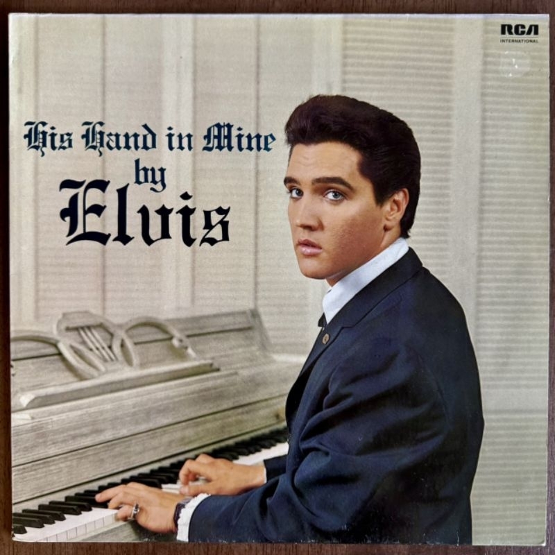 Vinyl Record แผ่นเสียง Elvis Presley – His Hand In Mine (Used NM) สภาพดี