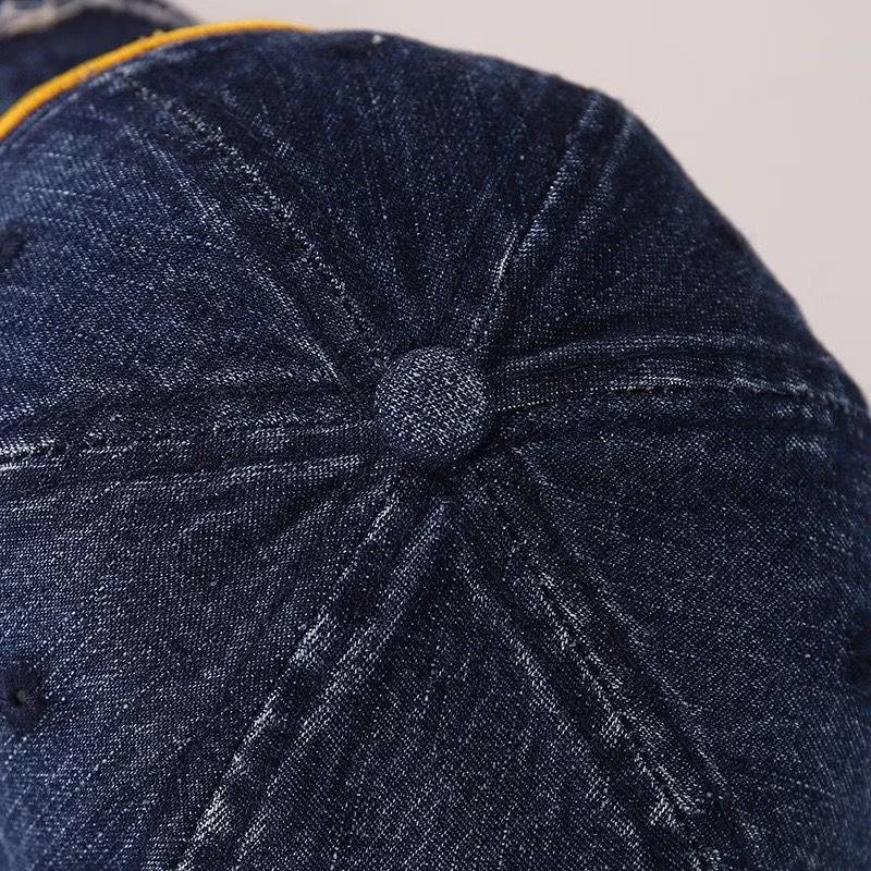 [พร้อมส่ง] หมวกเด็ก 1ปี - 6ปี รอบหัว:50-52 cm. หมวกแก๊ปยีนส์ งานฟอกเฟดแต่งขาดๆ ปักอักษร Jeans หมวกแฟชั่นเด็กใส่กันแดด - รูปที่ 5