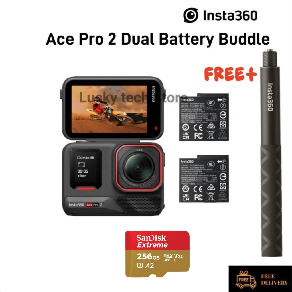 【New Arrival】Insta360 New Ace Pro 2 8K AI-Powered Action Cam Camera