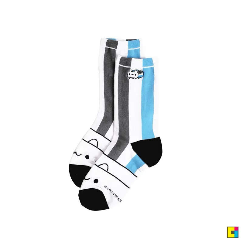 🩵 Bugcat Capoo🩵 Eraser Bugcat Long Socks (White)