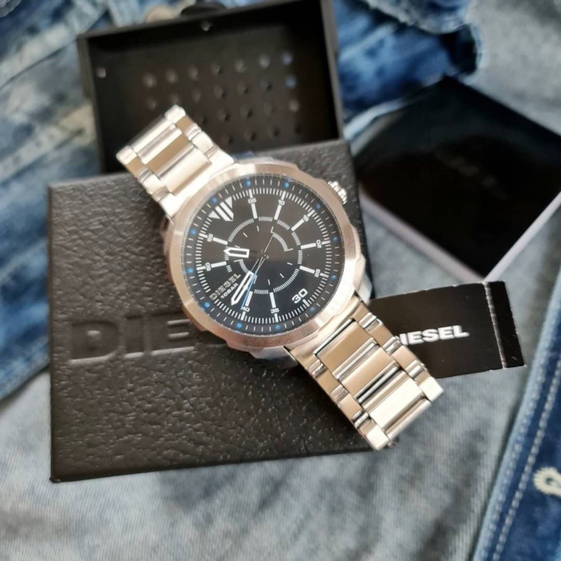 Diesel Machinus NSBB Black Dial Men's Watch (DZ1786)