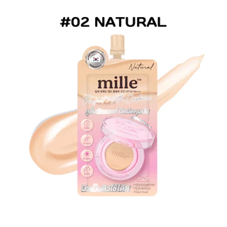 MILLEมิลเล่คุชชั่นแมทท์หัวเดี่ยว PERFECT MATTE 6G. ซอง