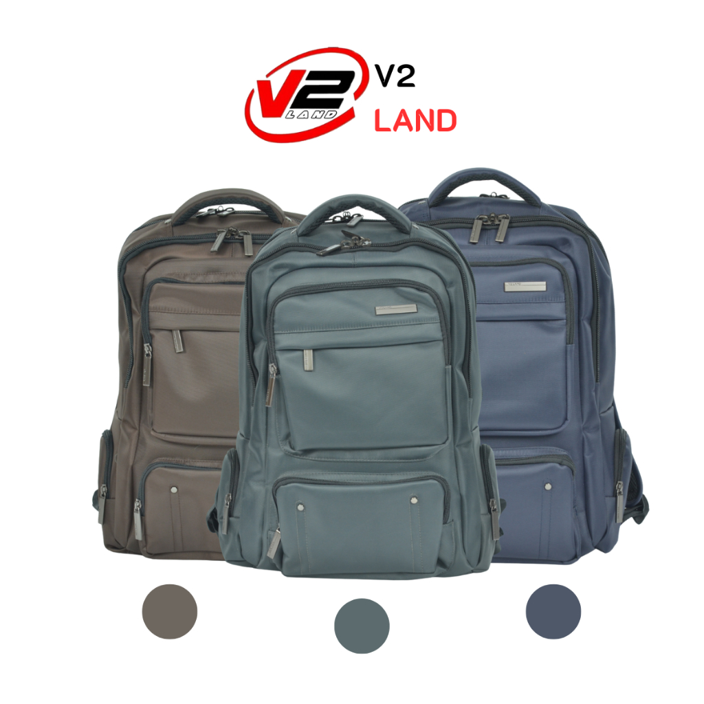 V2 LAND กระเป๋าสะพายหลัง สำหรับใส่โน็ตบุ๊ค ขนาด 16.5 นิ้ว  กันน้ำ Laptop Backpack SW8800