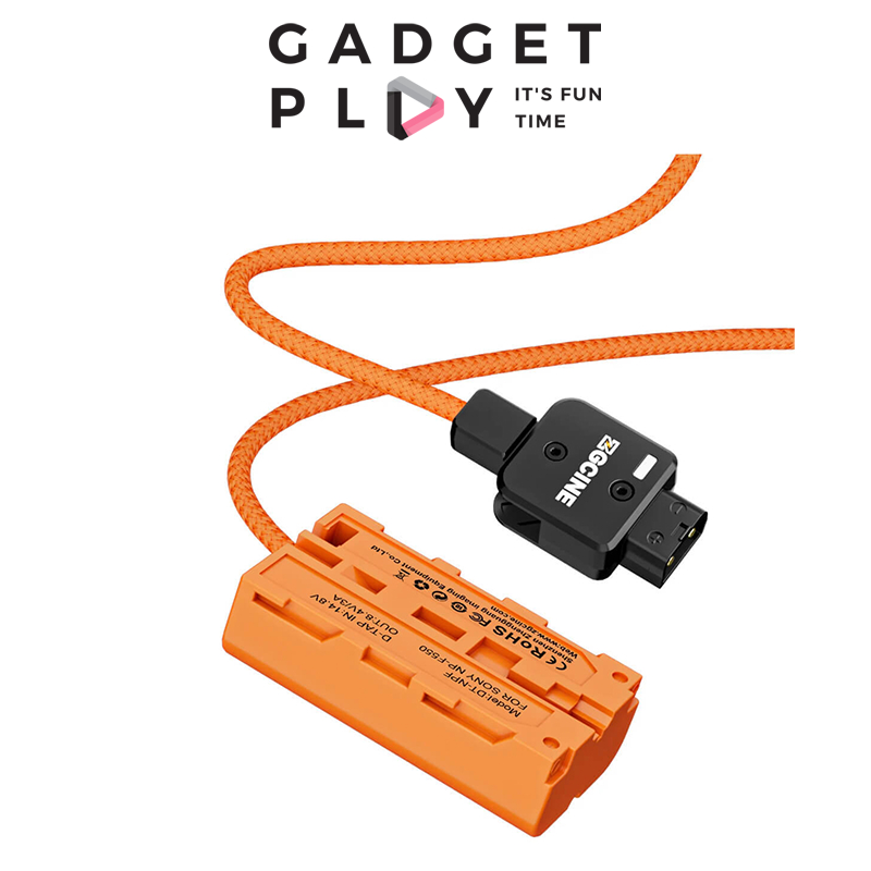 [สินค้าใหม่!!! พร้อมส่ง] ZGCINE สาย D-Tap to NPF Dummy Battery ประกันศูนย์ 1 ปี