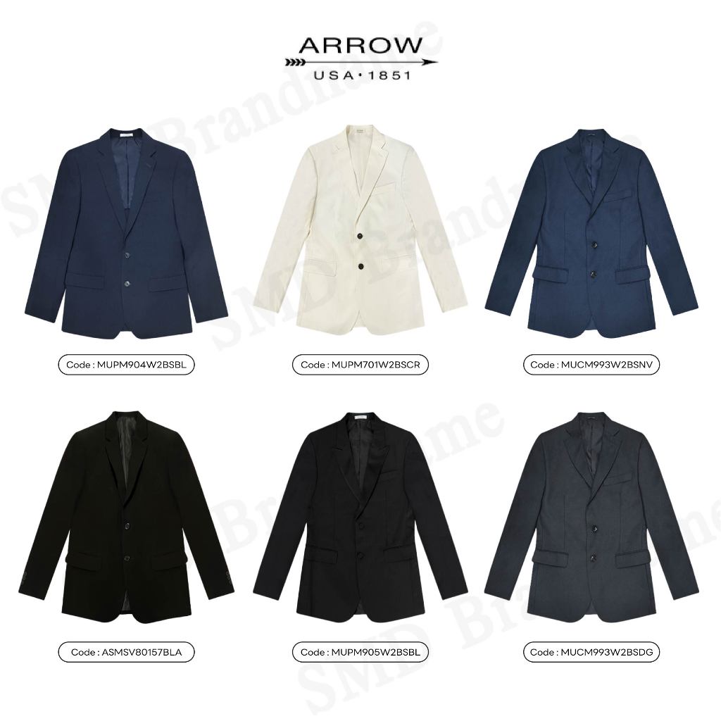 Arrow เสื้อสูท สำหรับผู้ชาย สูทแอร์โร่ ใส่ทำงาน หรือใส่ออกงาน สินค้าแท้ จากชอป