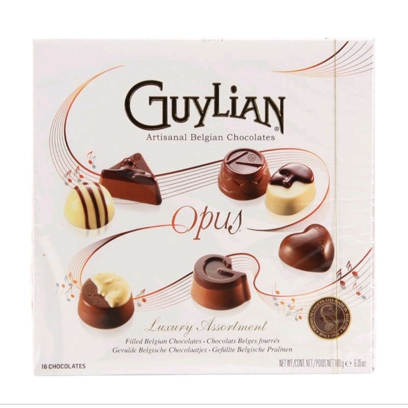 (⭐NEW)GUYLIAN OPUS CHOCOLATE 180 G. กีเลี่ยนช็อคโกแลตโอพุช 180 กรัม