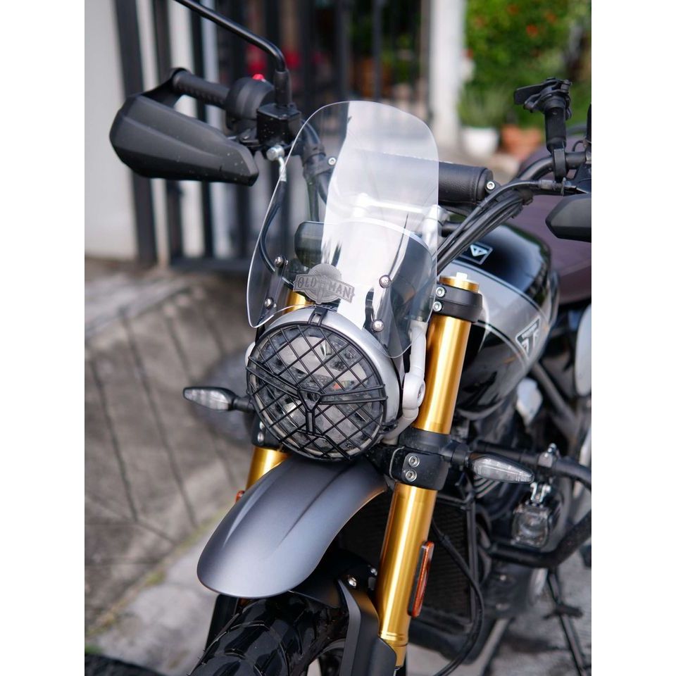 ชิวหน้าแต่ง ชิวแต่ง ชิวบังลม ชิ่วแต่งซิ่ง ชิวสั้น ชิวมอไซค์ ชิวหน้ารถไฟกลม รุ่นCavallo 28ซม. แบรนด์ 