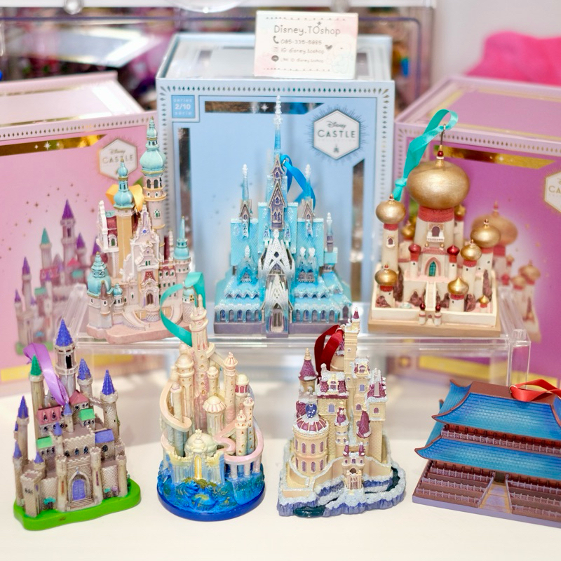 Disney 🏰 Castle Collection Ornaments 🏷️พร้อมส่ง