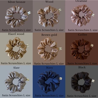 ยางรัดผม Sunny Scrunchies (Large) Collection Premium Satin