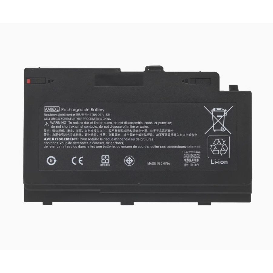 แบตเตอรีโน้ตบุ๊ค for HP ZBook 17 G4 AA06XL HSTNN-DB7L 852711-850 G4 G4-1RQ78EA G4-Y3J82AV