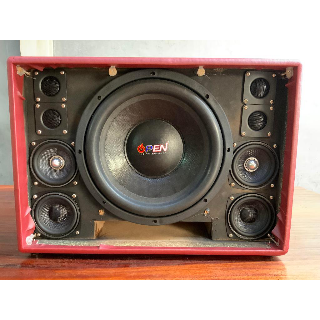 ตู้ลำโพงบลูทูธ ดอกซับ 12” รุ่น สิบสองนิ้วเอ – เบสกระหึ่ม เสียงชัดเจนทุกย่าน